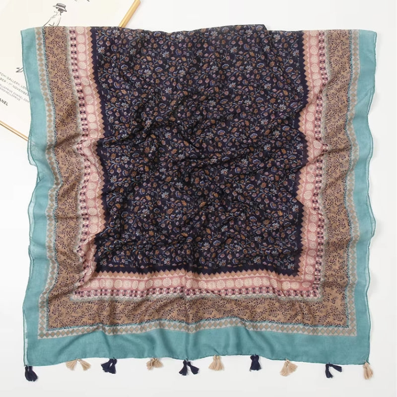 Maison La Veine™ | Chèche Echarpe Multicolore Originale