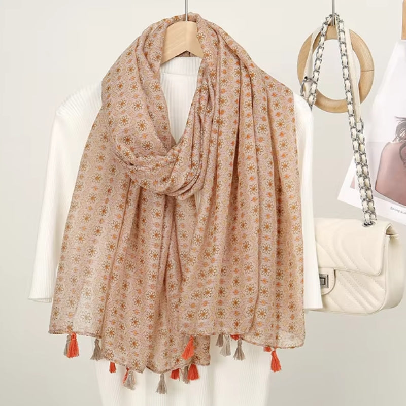 Maison La Veine™ | Chèche Echarpe Multicolore Originale