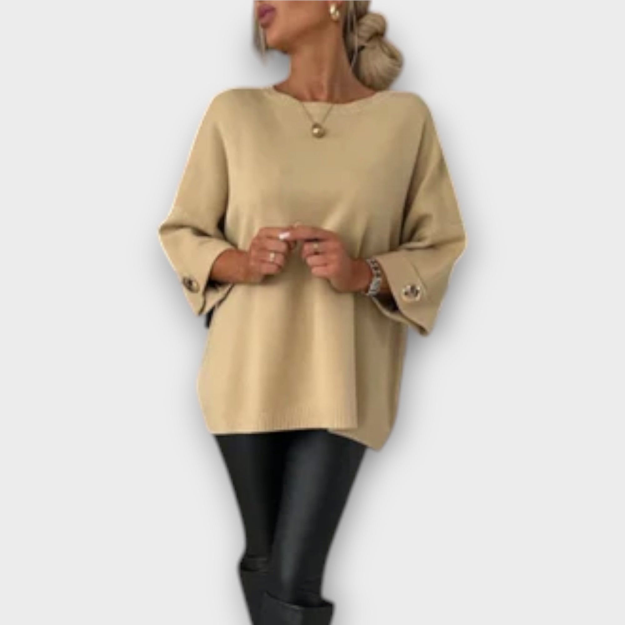 Maison La Veine™ | Blouse Élégante en Maille Isabella