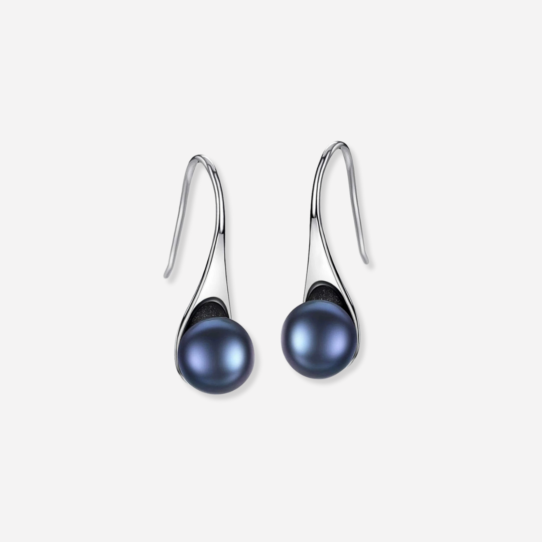 Maison La Veine™ | Boucles Pendantes Perle