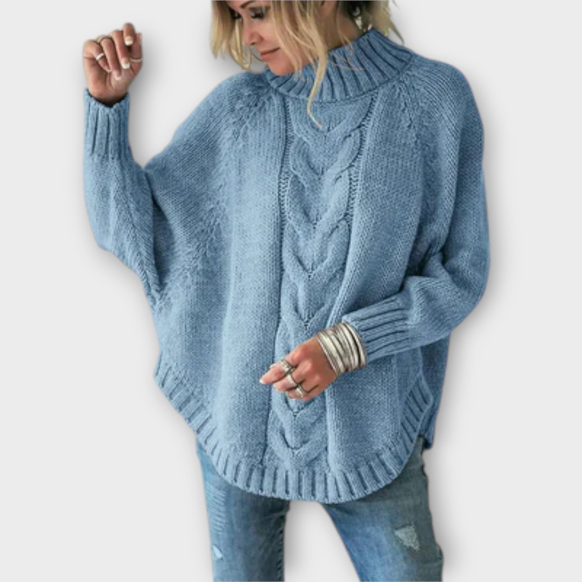 Maison La Veine™ | Pull en Tricot Torsadé Élégant