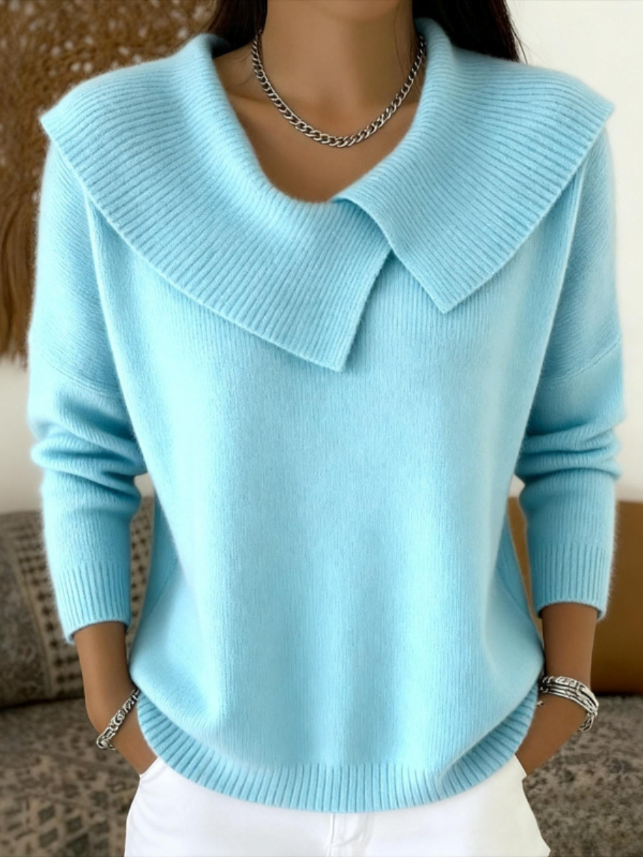 Lucia | Pull Chaud avec Col Col Souple