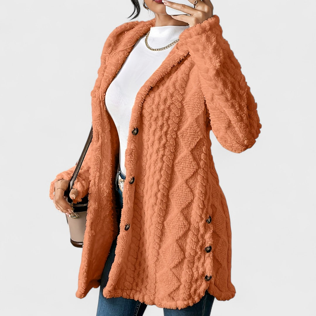 Maison La Veine™ | Cardigan Manteau à Capuche Chic