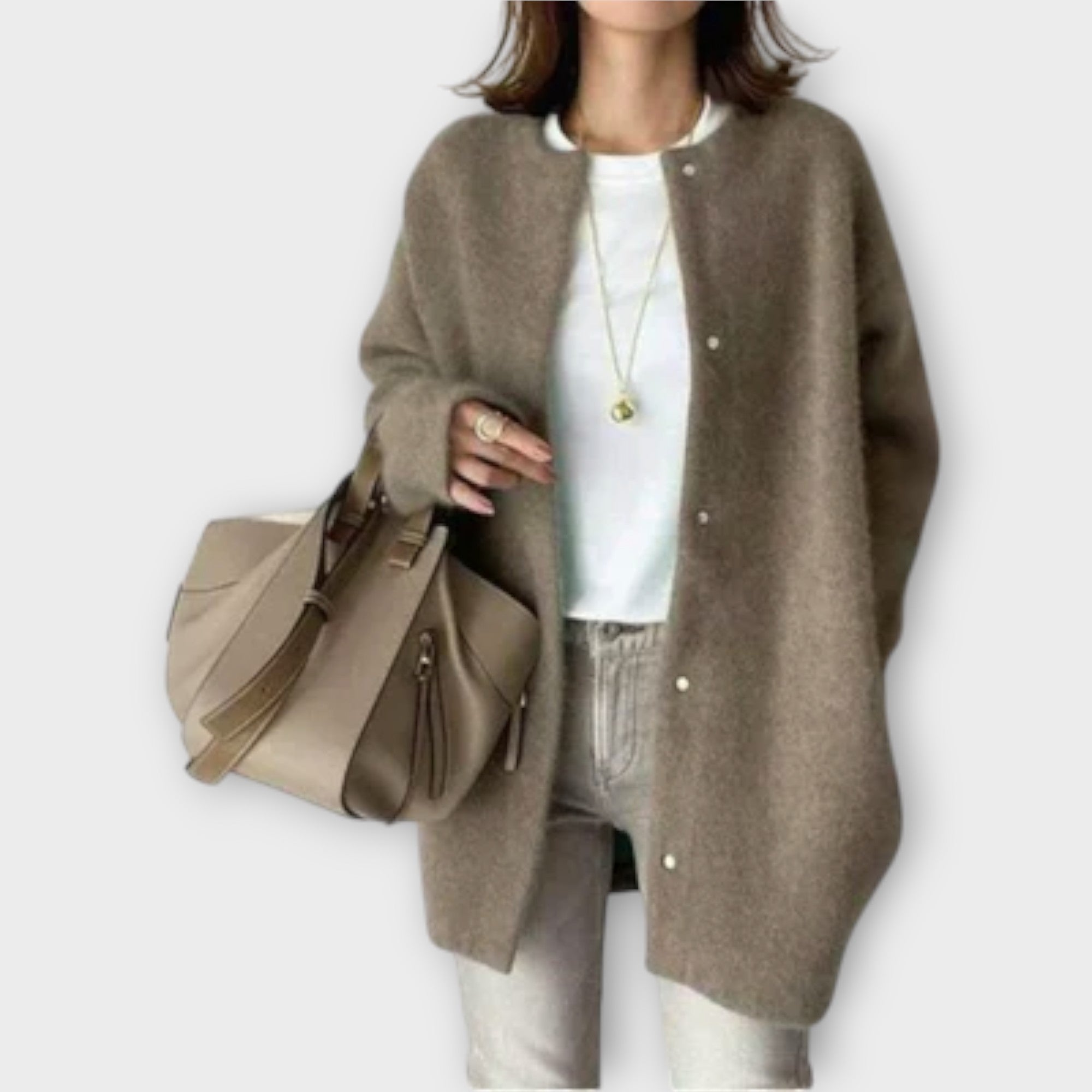 Maison La Veine™ | Cardigan Élégant en Maille