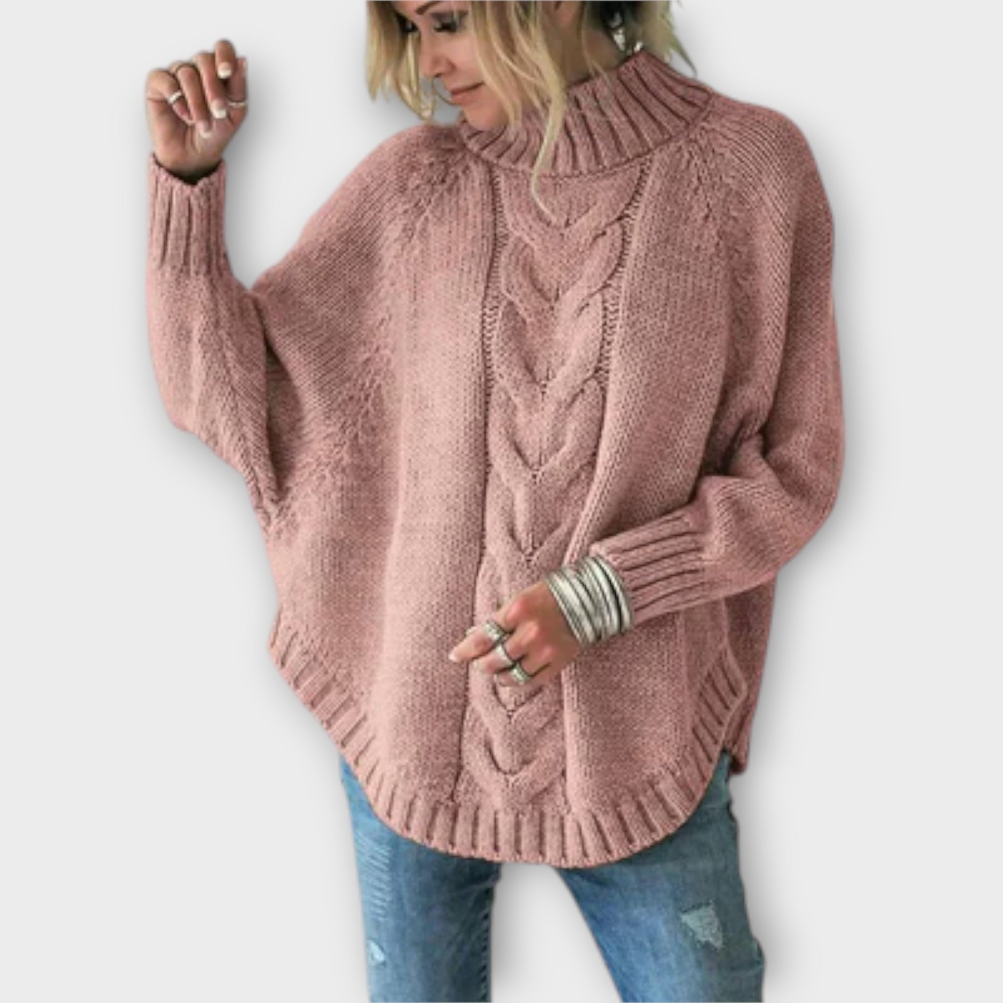 Maison La Veine™ | Pull en Tricot Torsadé Élégant