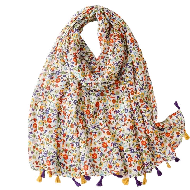 Maison La Veine™ | Chèche Echarpe Multicolore Originale