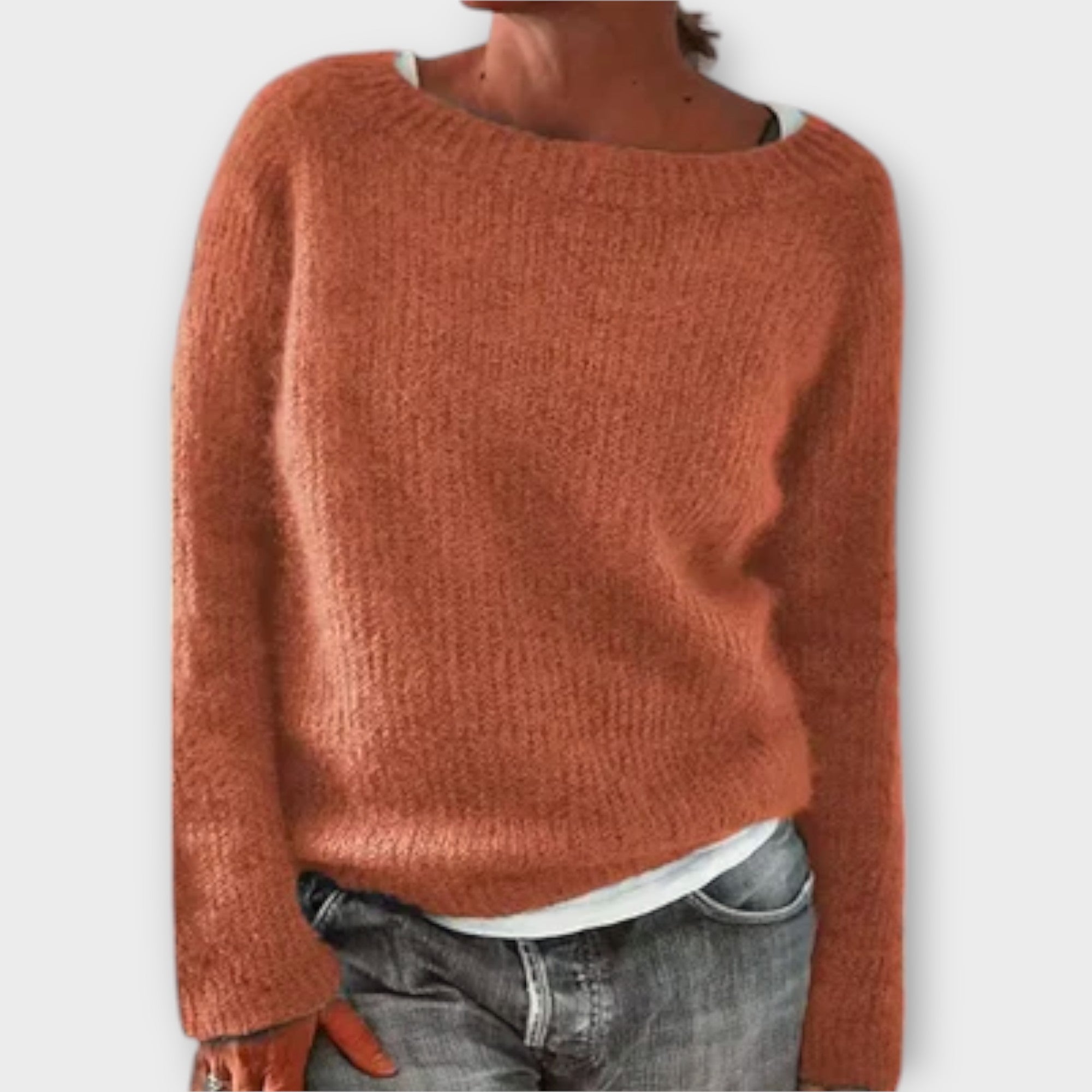 Maison La Veine™ | Pull en Maille Unie Régine