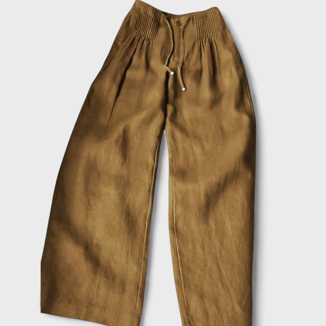 Maison La Veine™ | Pantalons Isalie à Jambe Large