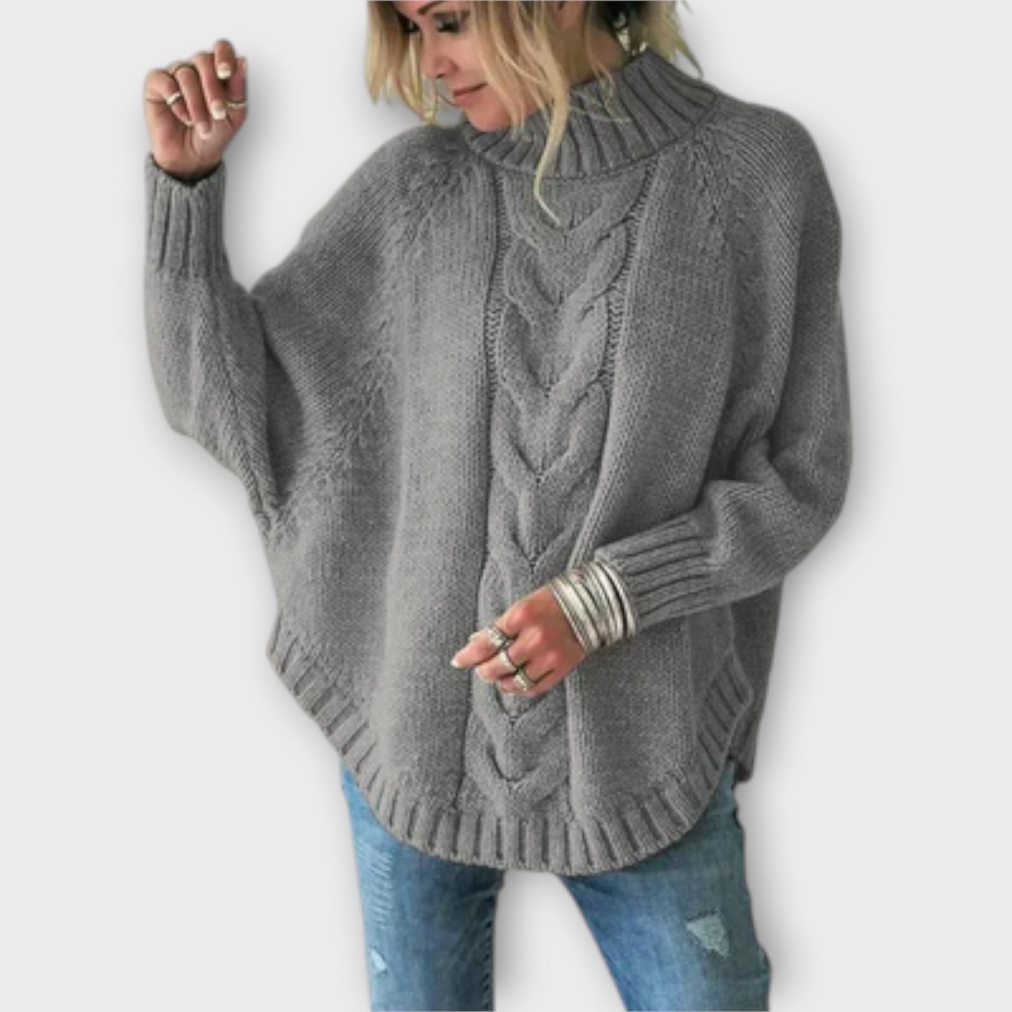 Maison La Veine™ | Pull en Tricot Torsadé Élégant