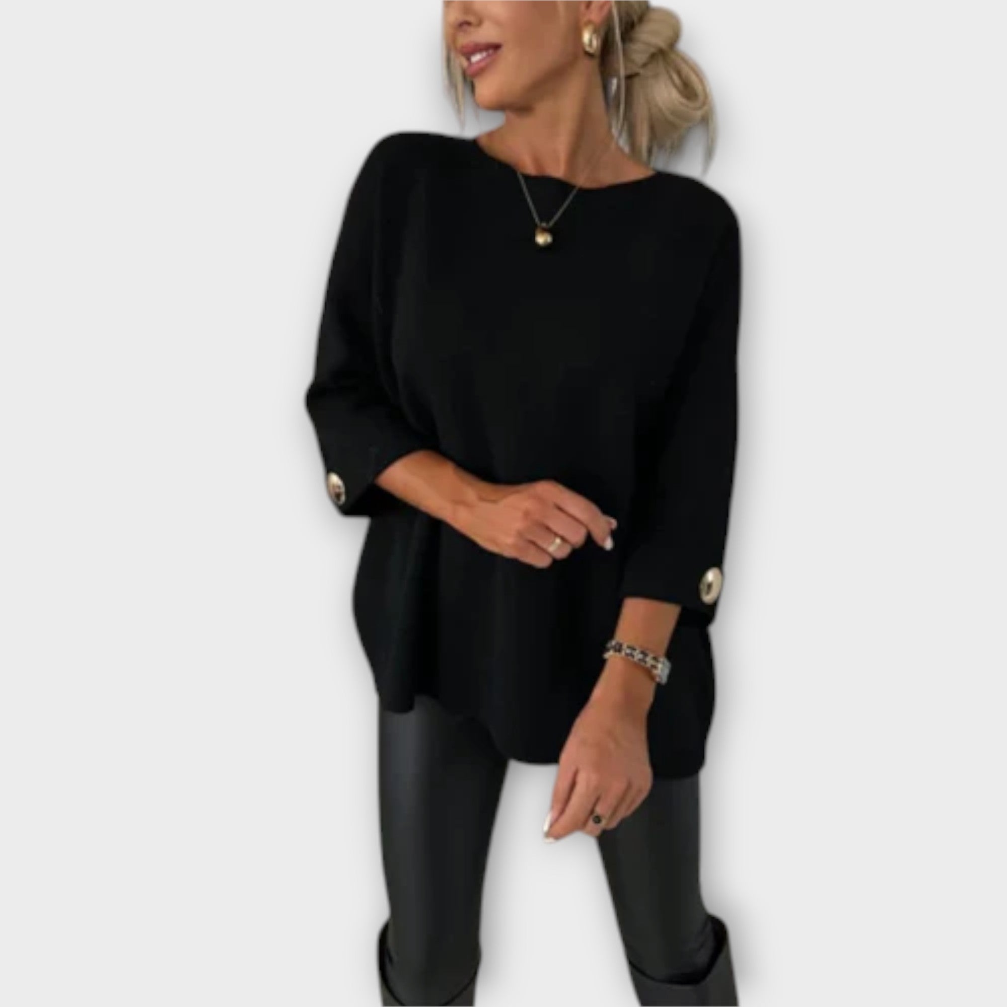 Maison La Veine™ | Blouse Élégante en Maille Isabella
