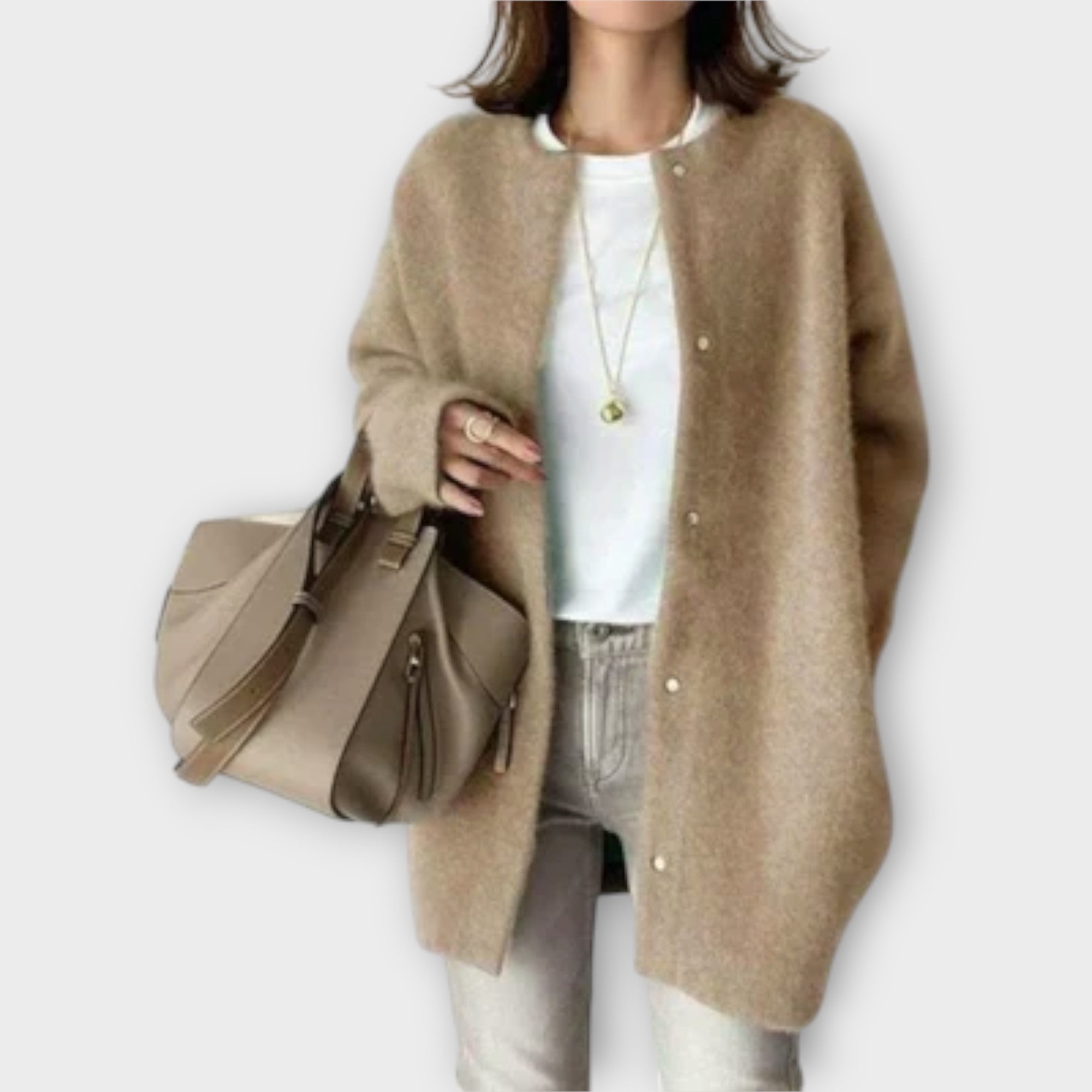 Maison La Veine™ | Cardigan Élégant en Maille
