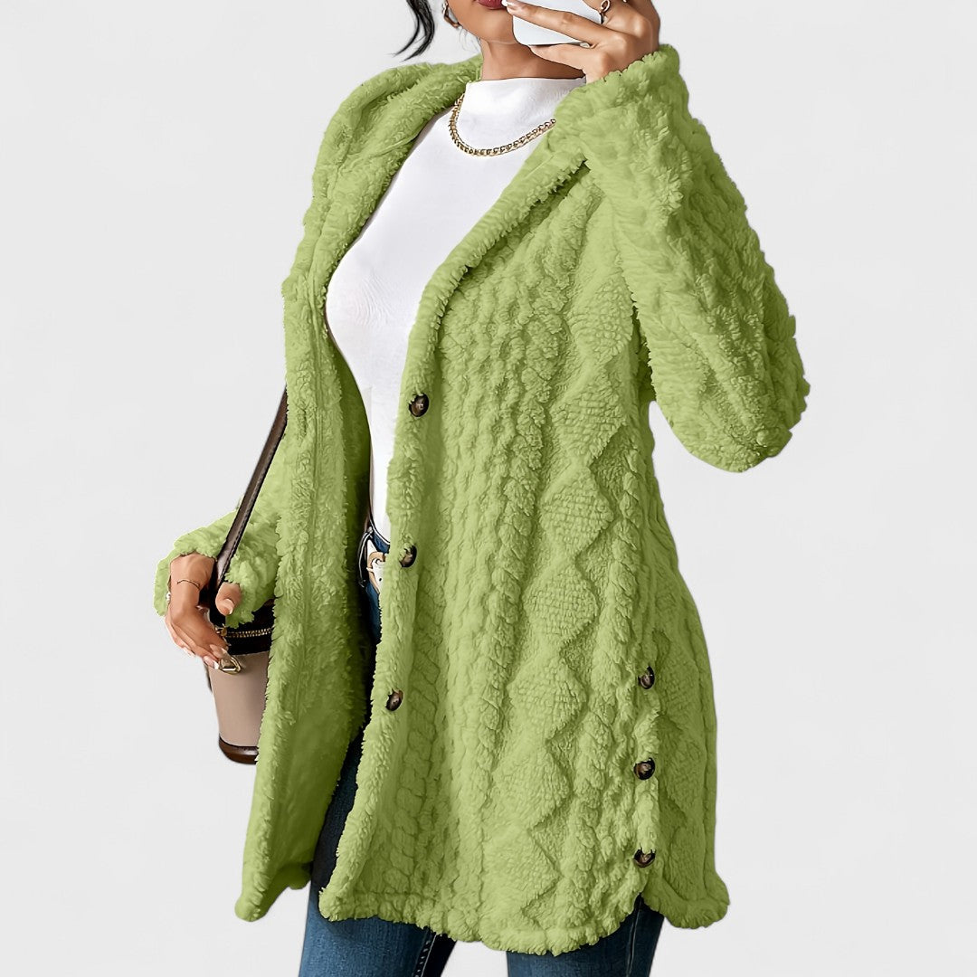 Maison La Veine™ | Cardigan Manteau à Capuche Chic