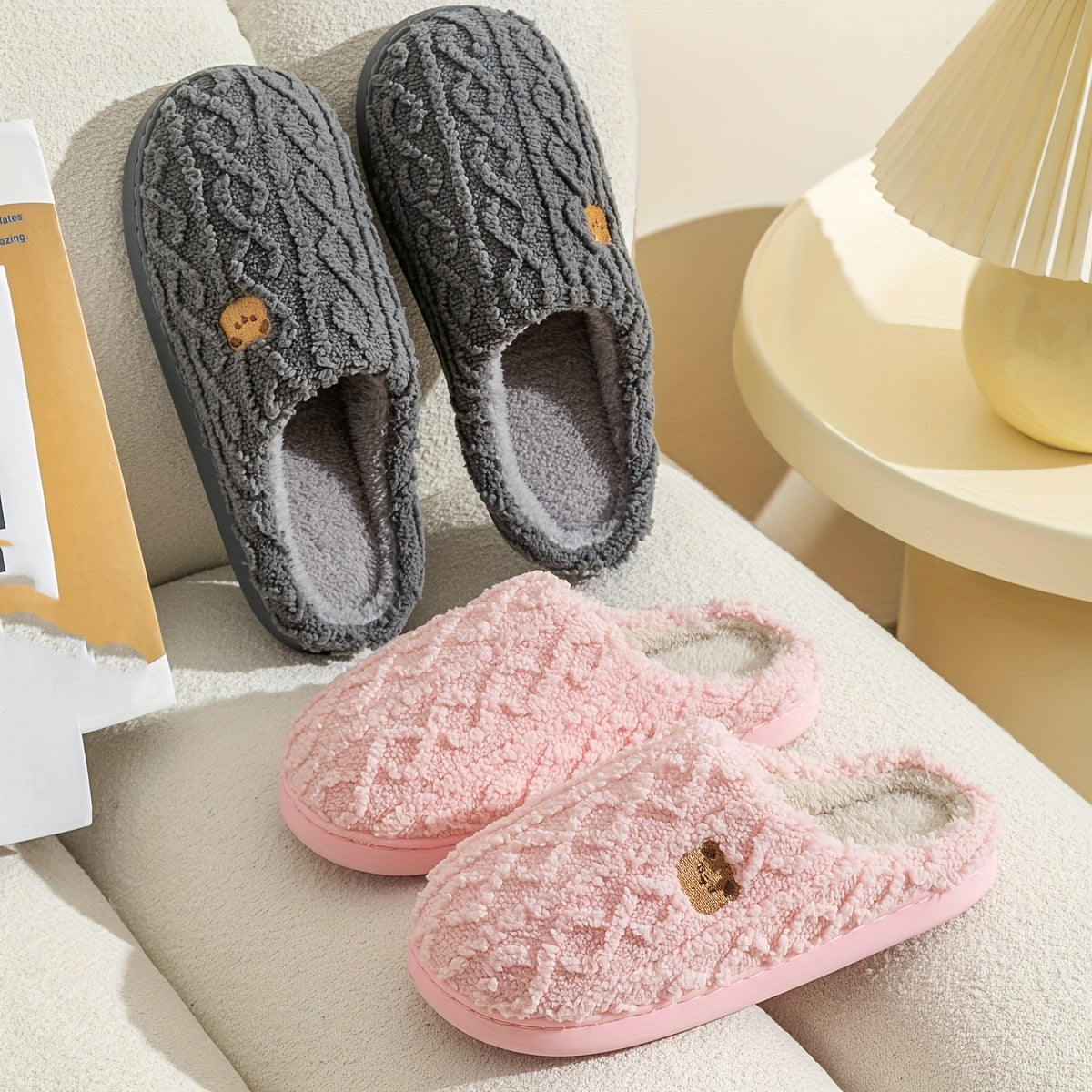 Maison La Veine™ | Chaussons tricotés
