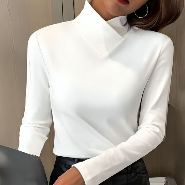 Maison La Veine™ | Sous-Pull Sculptant en Maille Douce