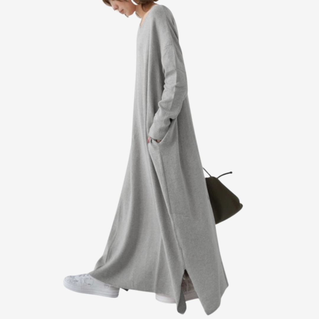 Maison La Veine™ | Pull Maxi Col V