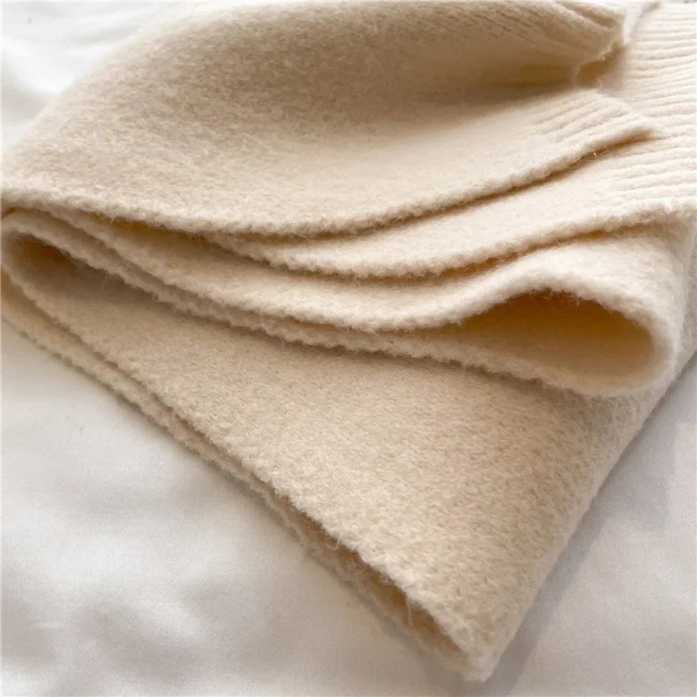 Maison La Veine™ | Echarpe Fine Femme Couleur Unie