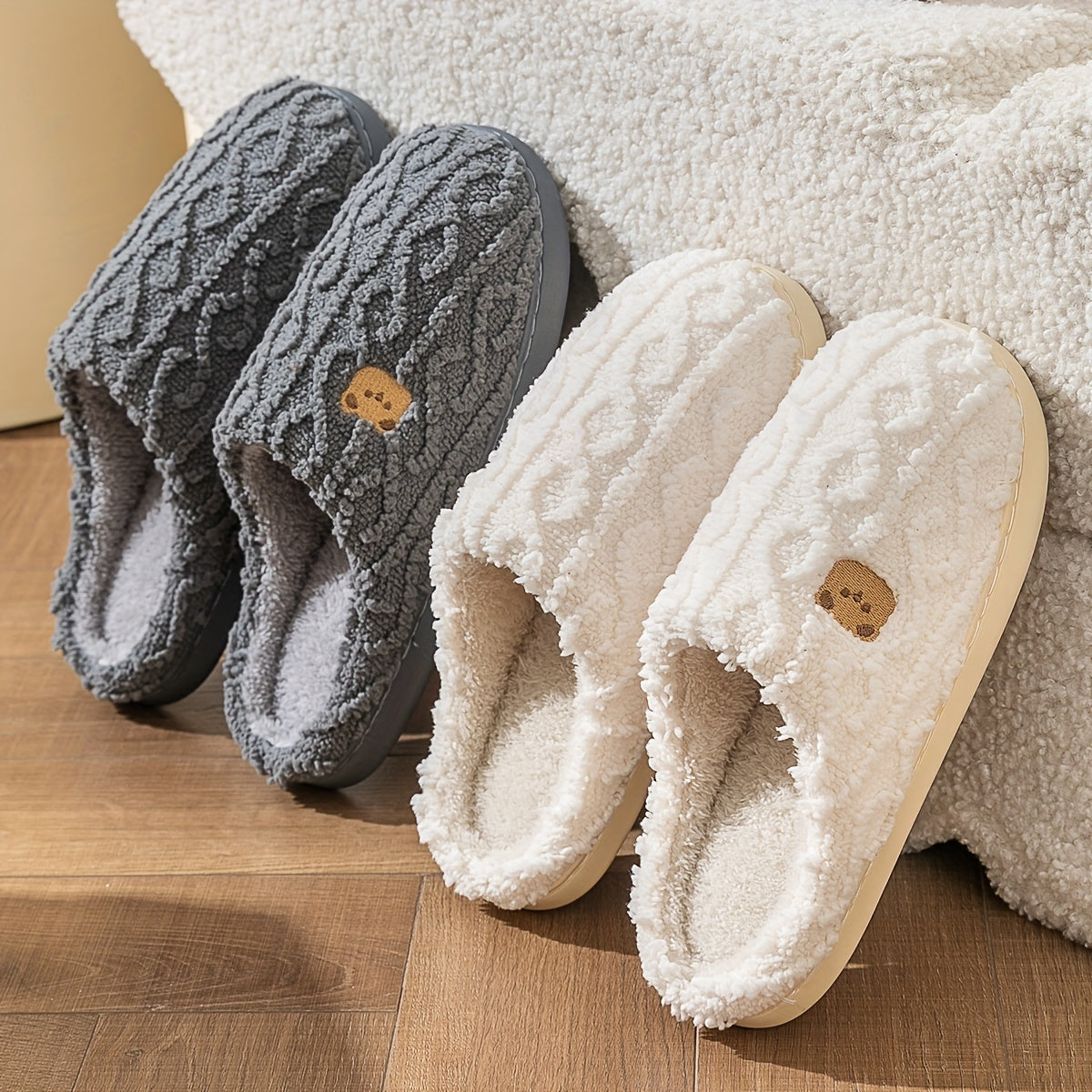 Maison La Veine™ | Chaussons tricotés