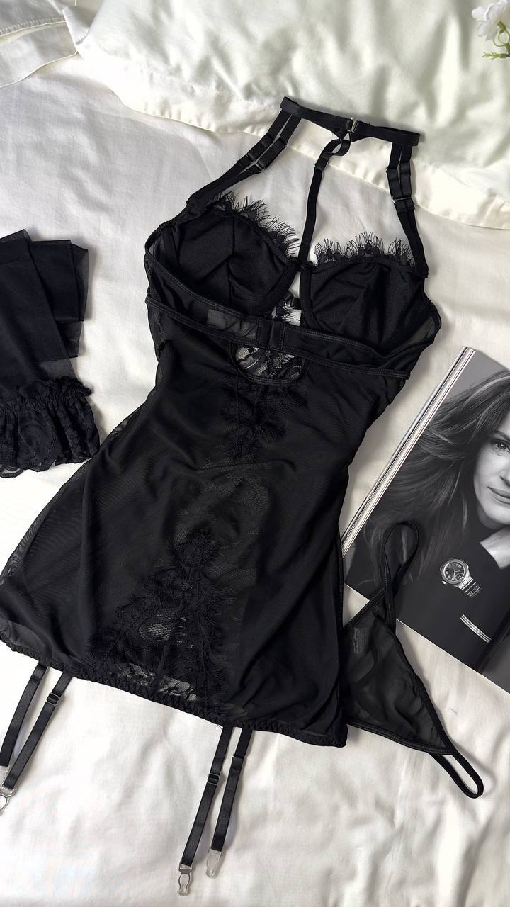 Maison La Veine™ | Ensemble Lingerie Allure (3 pièces)