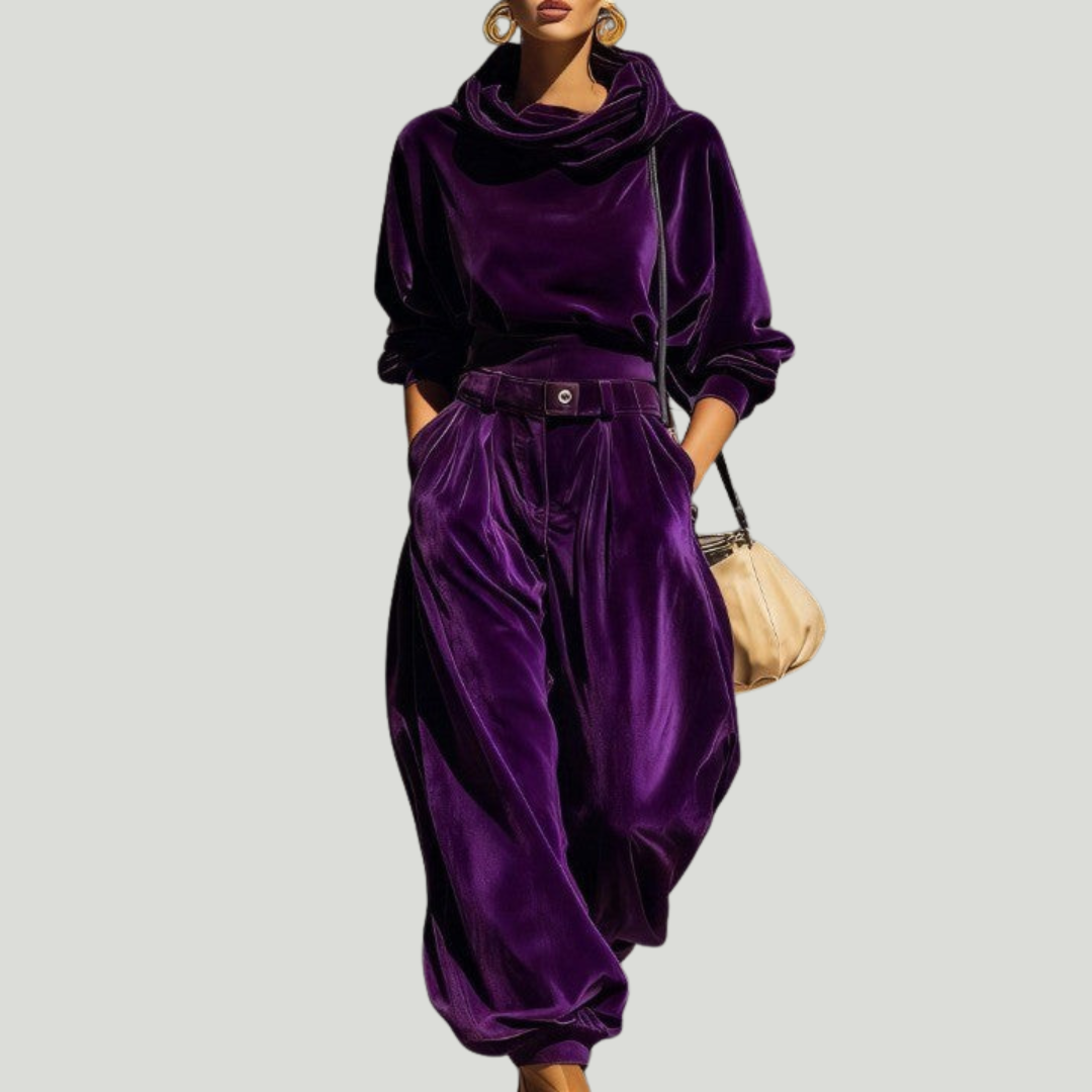 Jose | Ensemble vintage en velours