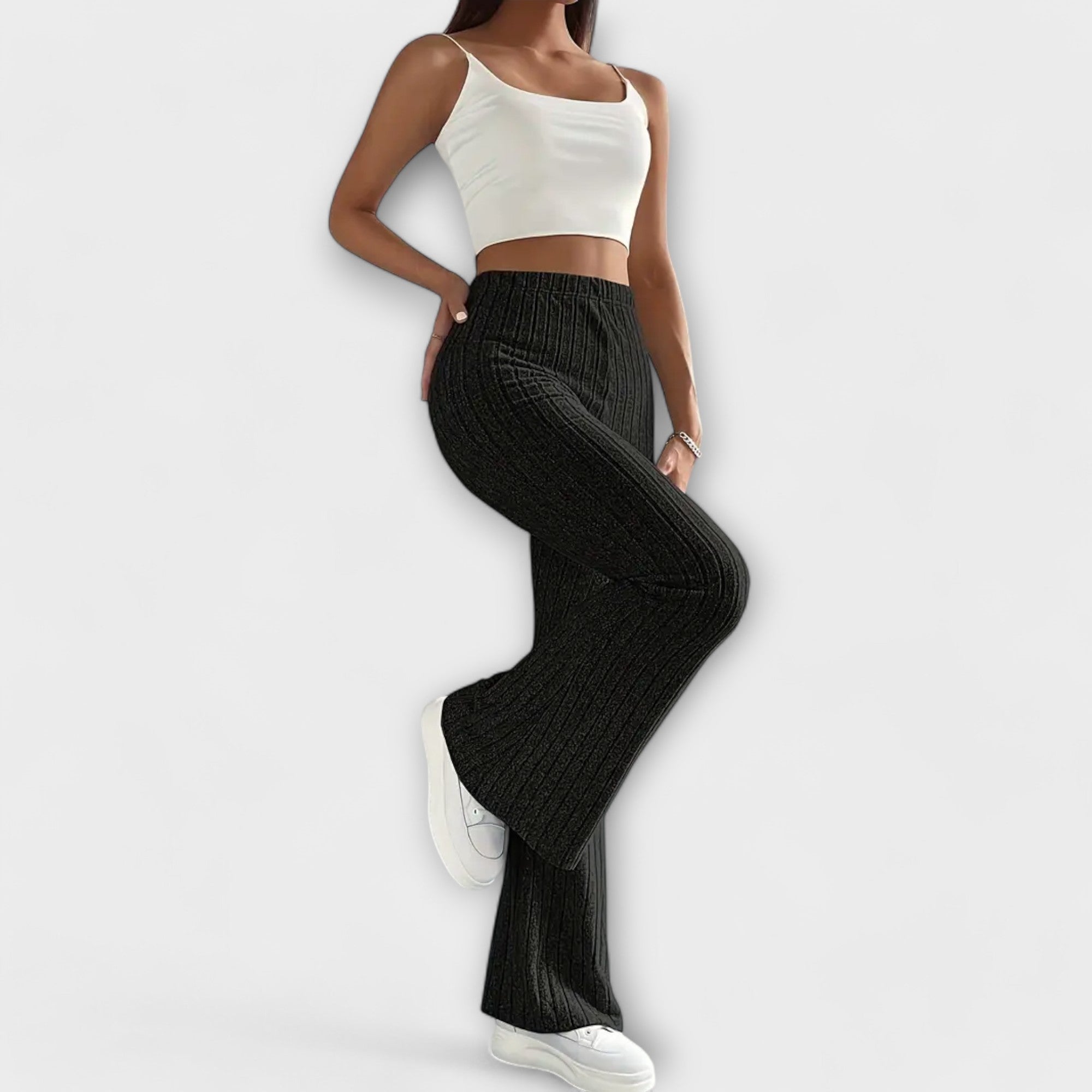 Maison La Veine™ | Pantalons Évasés Luretta