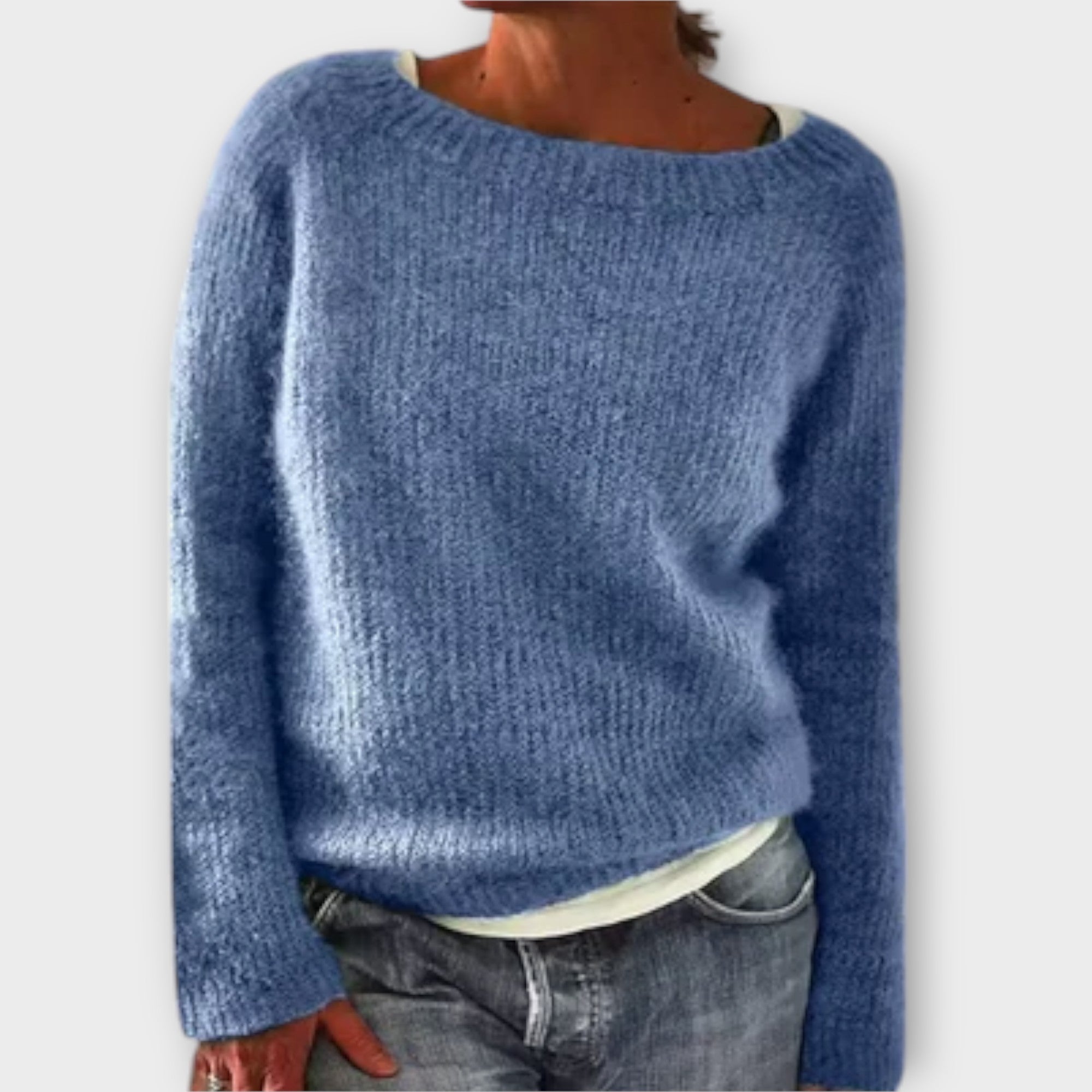 Maison La Veine™ | Pull en Maille Unie Régine
