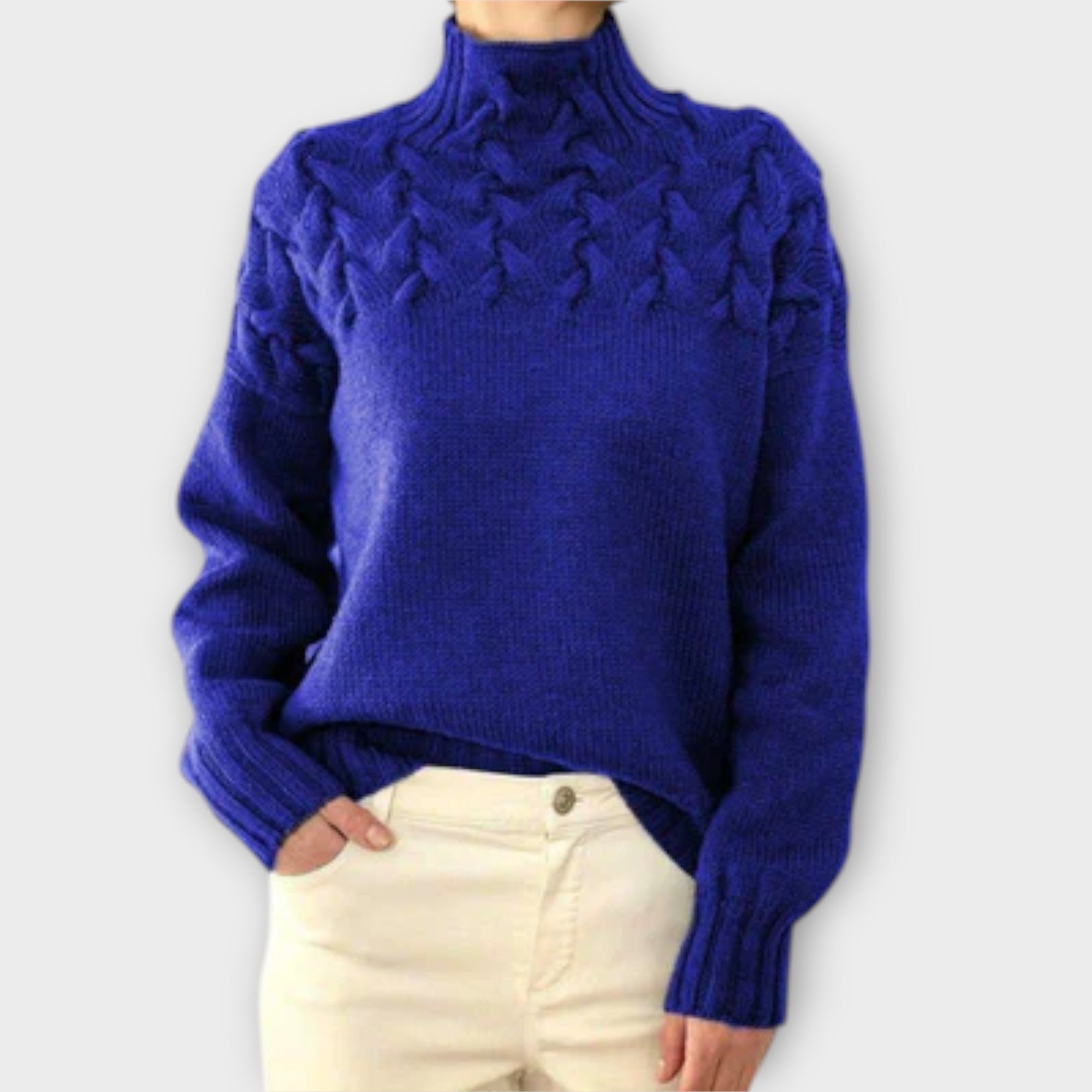 Maison La Veine™ | Pull Femme Torsadé Élégant