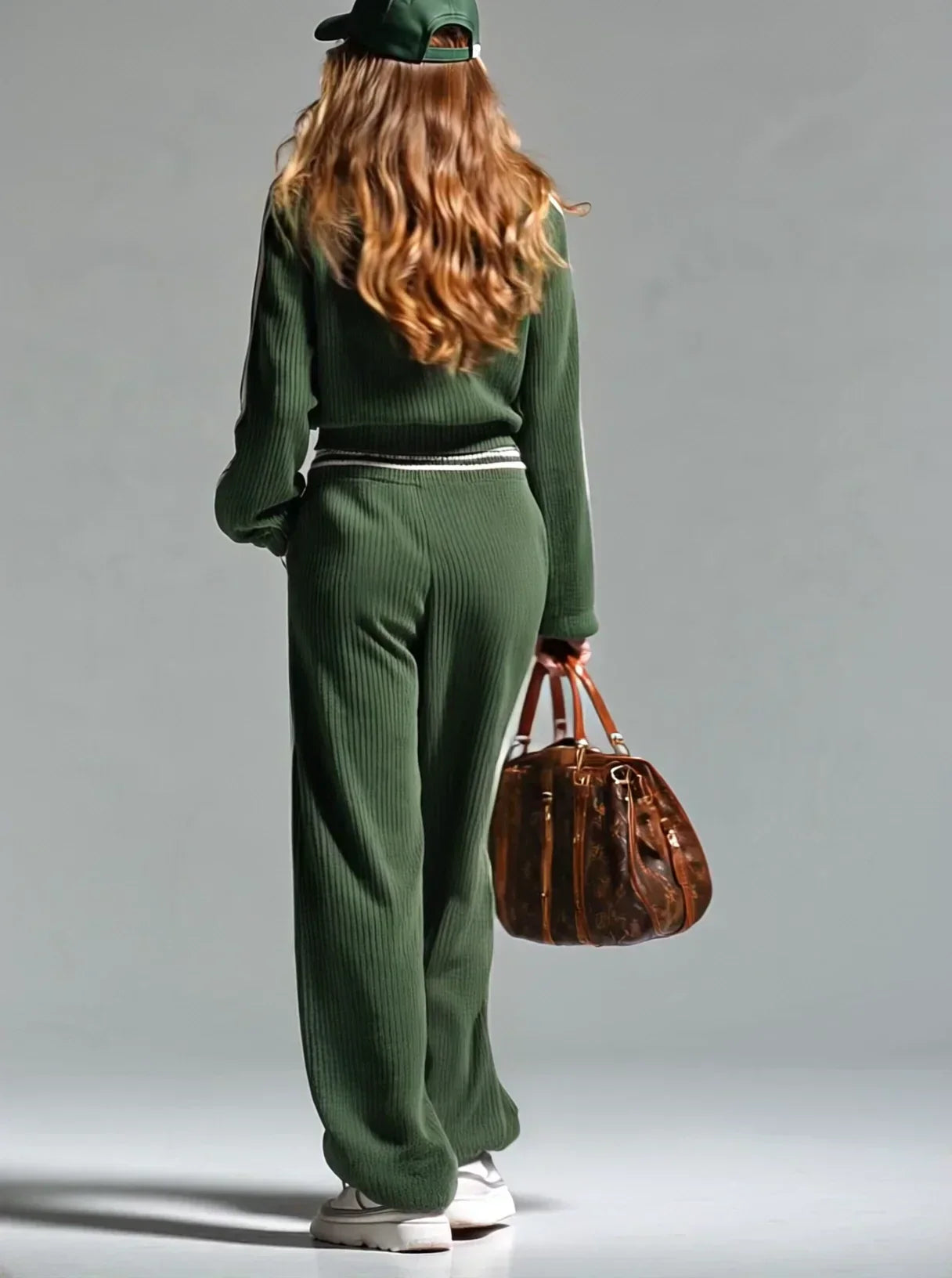 Cora | Costume rétro vert