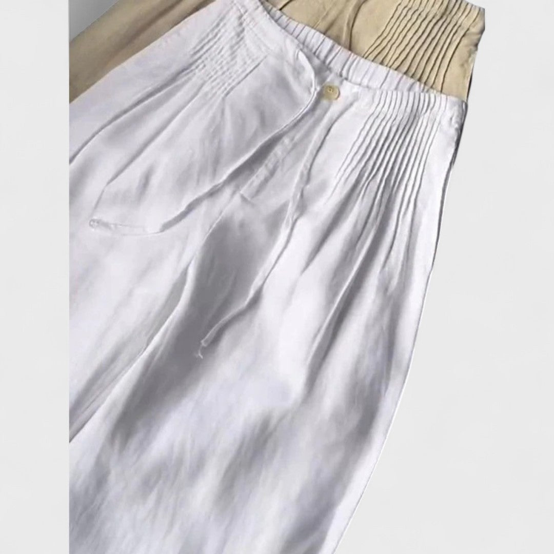 Maison La Veine™ | Pantalons Isalie à Jambe Large