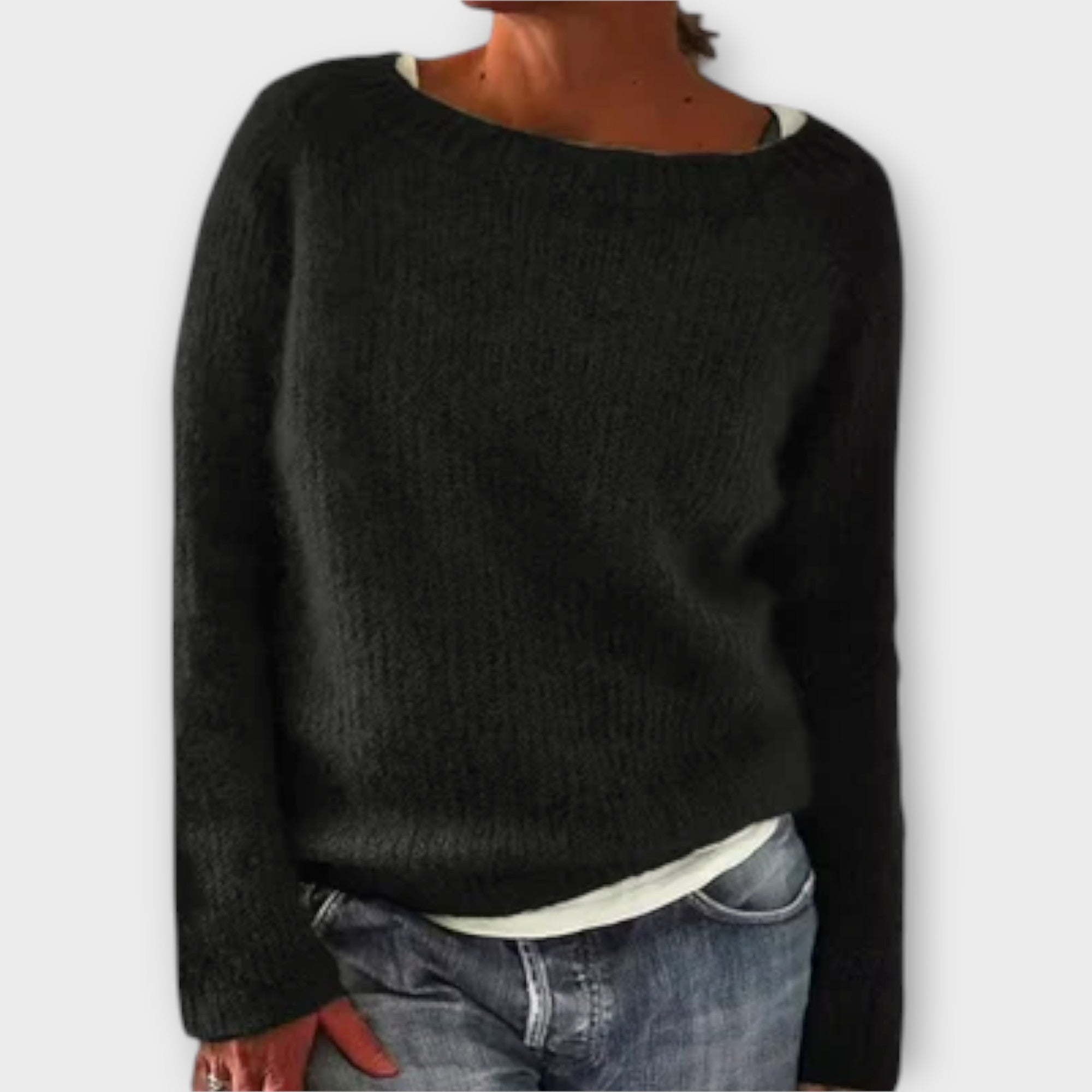 Maison La Veine™ | Pull en Maille Unie Régine