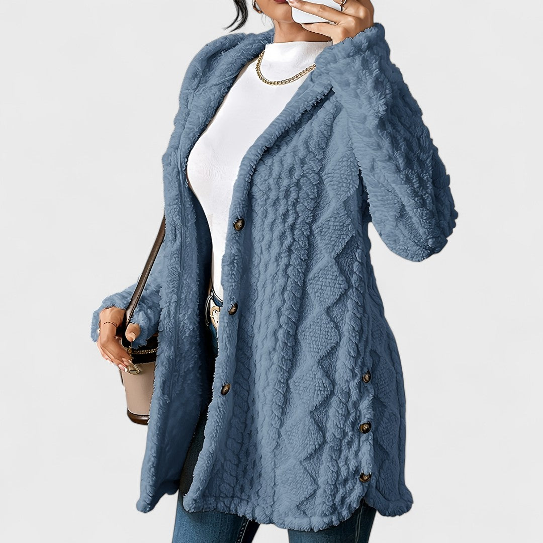 Maison La Veine™ | Cardigan Manteau à Capuche Chic