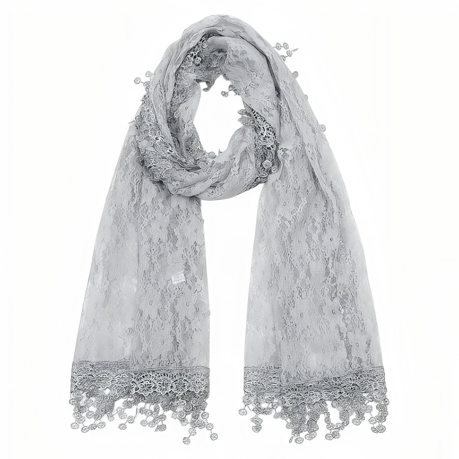 Maison La Veine™ | Etole avec Dentelle Femme