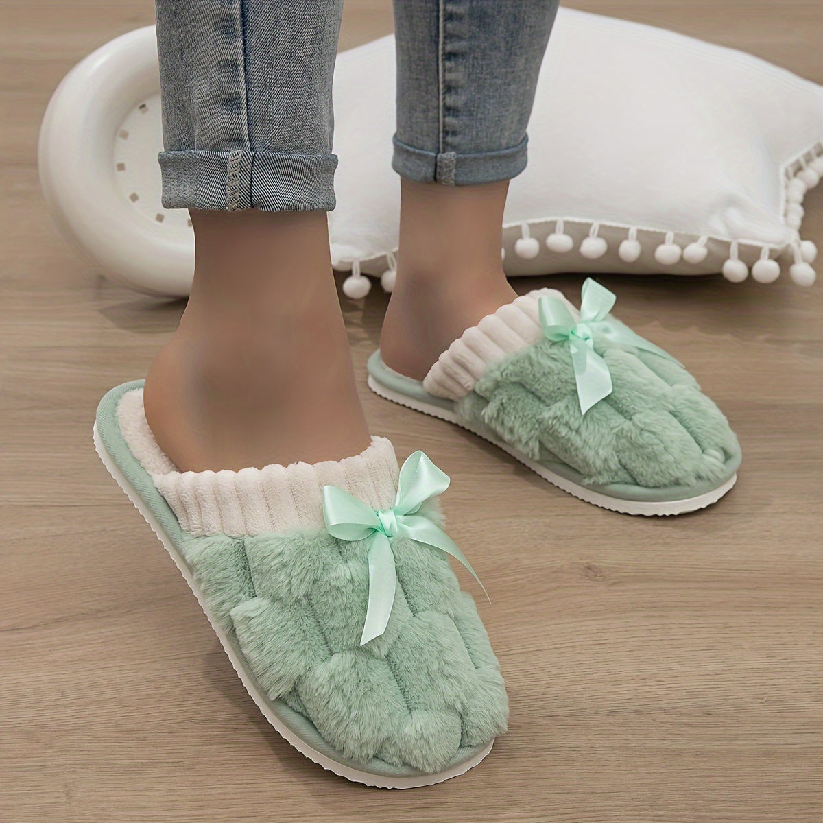 Maison La Veine™ | Chaussons nœud