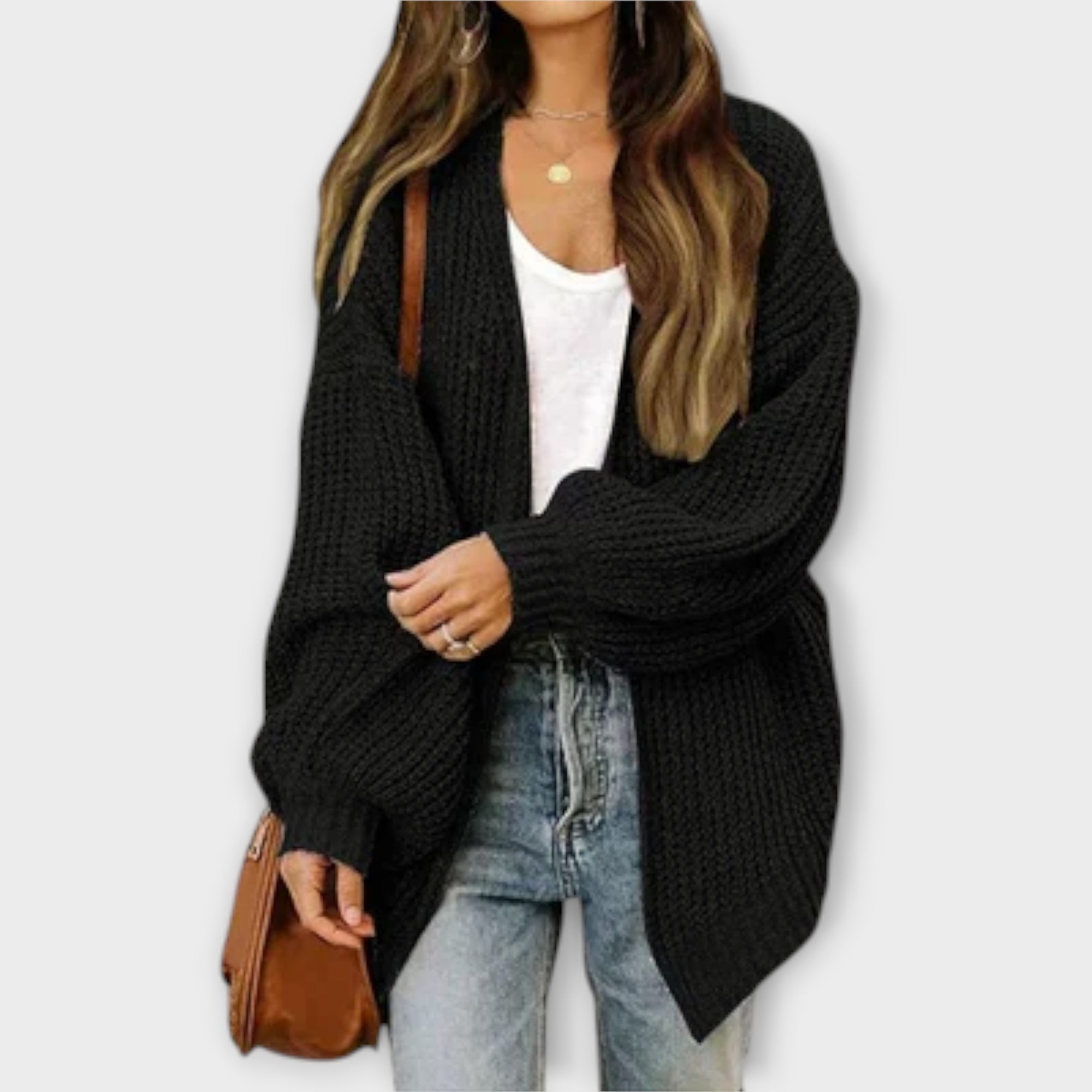 Maison La Veine™ | Cardigan Tricot Décontracté Leppa