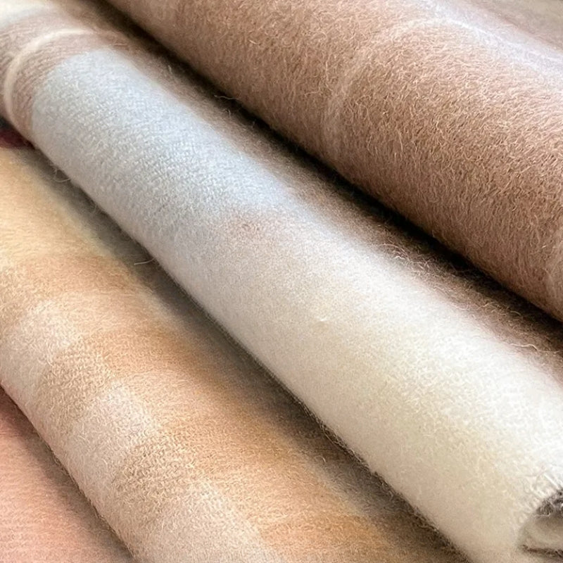 Maison La Veine™ | Echarpe Laine à Carreaux Femme