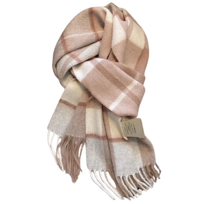Maison La Veine™ | Echarpe Laine à Carreaux Femme