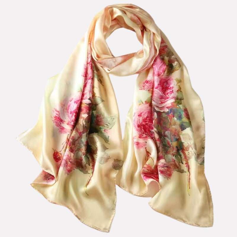 Maison La Veine™ | Écharpe Soie Femme Tendance