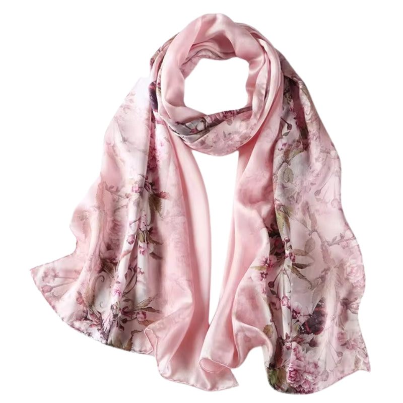 Maison La Veine™ | Écharpe Soie Femme Tendance