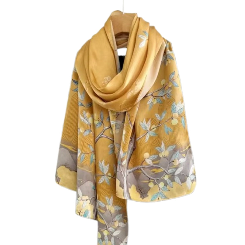 Maison La Veine™ | Foulard Soie Femme Luxe