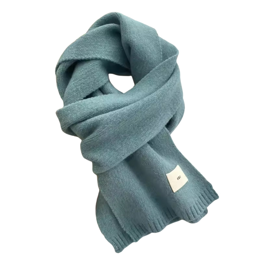 Maison La Veine™ | Echarpe Fine Femme Couleur Unie