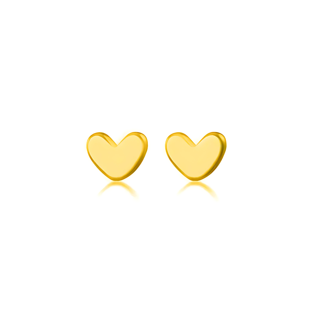Maison La Veine™ | Boucles d’Oreilles Clous Cœurs