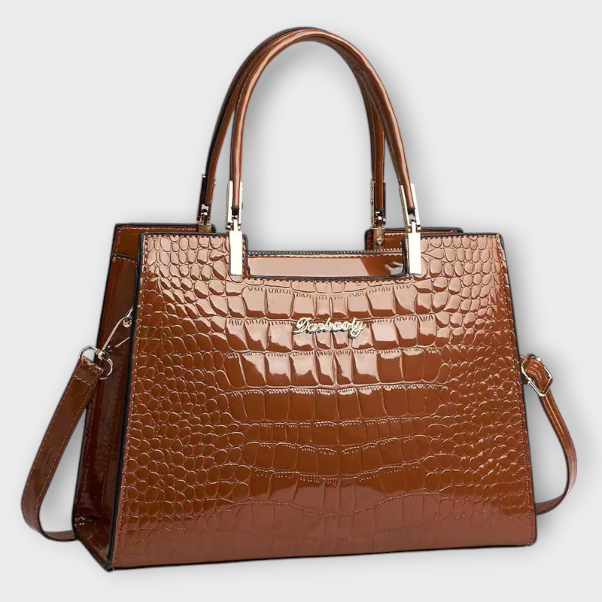 Maison La Veine™ | Sac Croco Brillant à Main