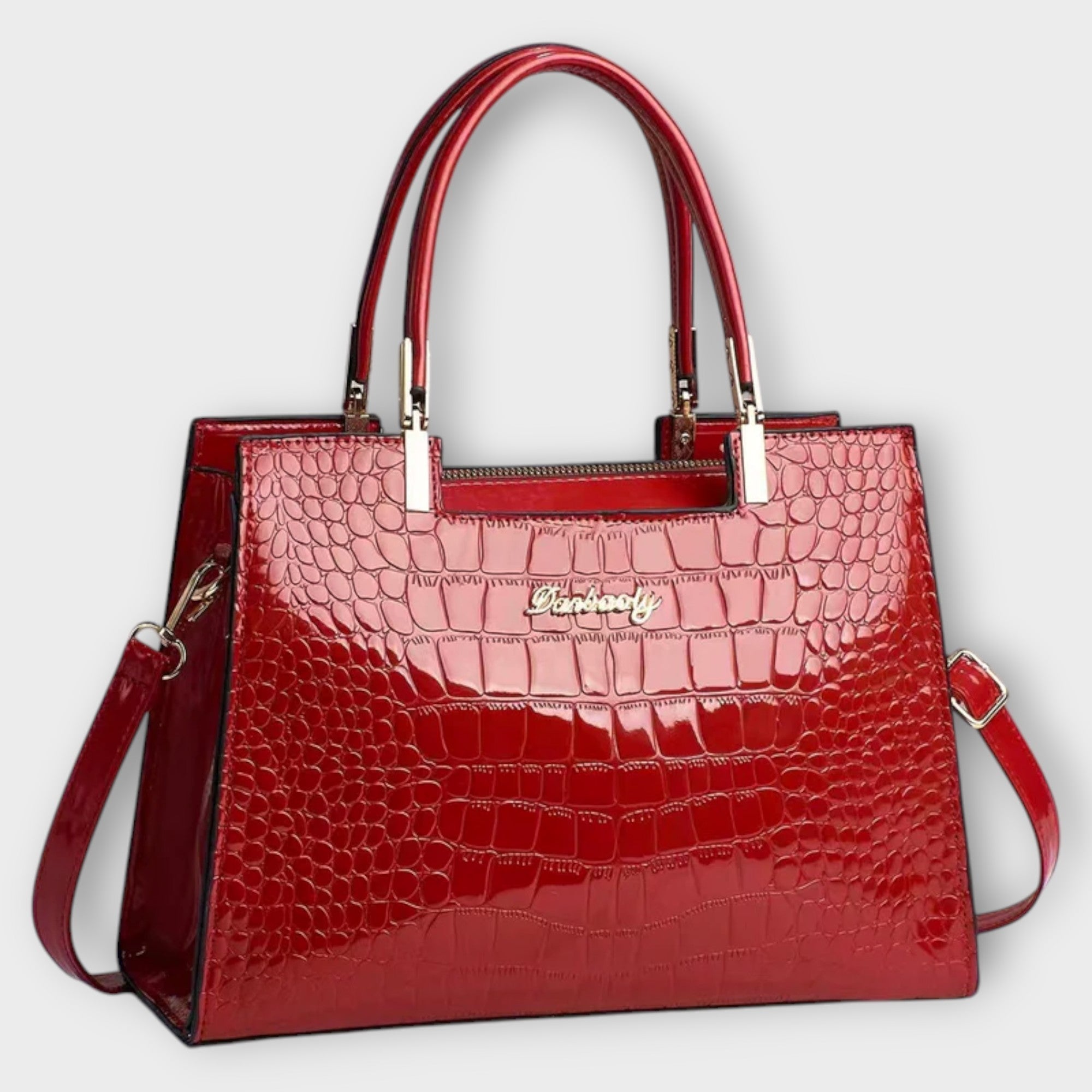 Maison La Veine™ | Sac Croco Brillant à Main