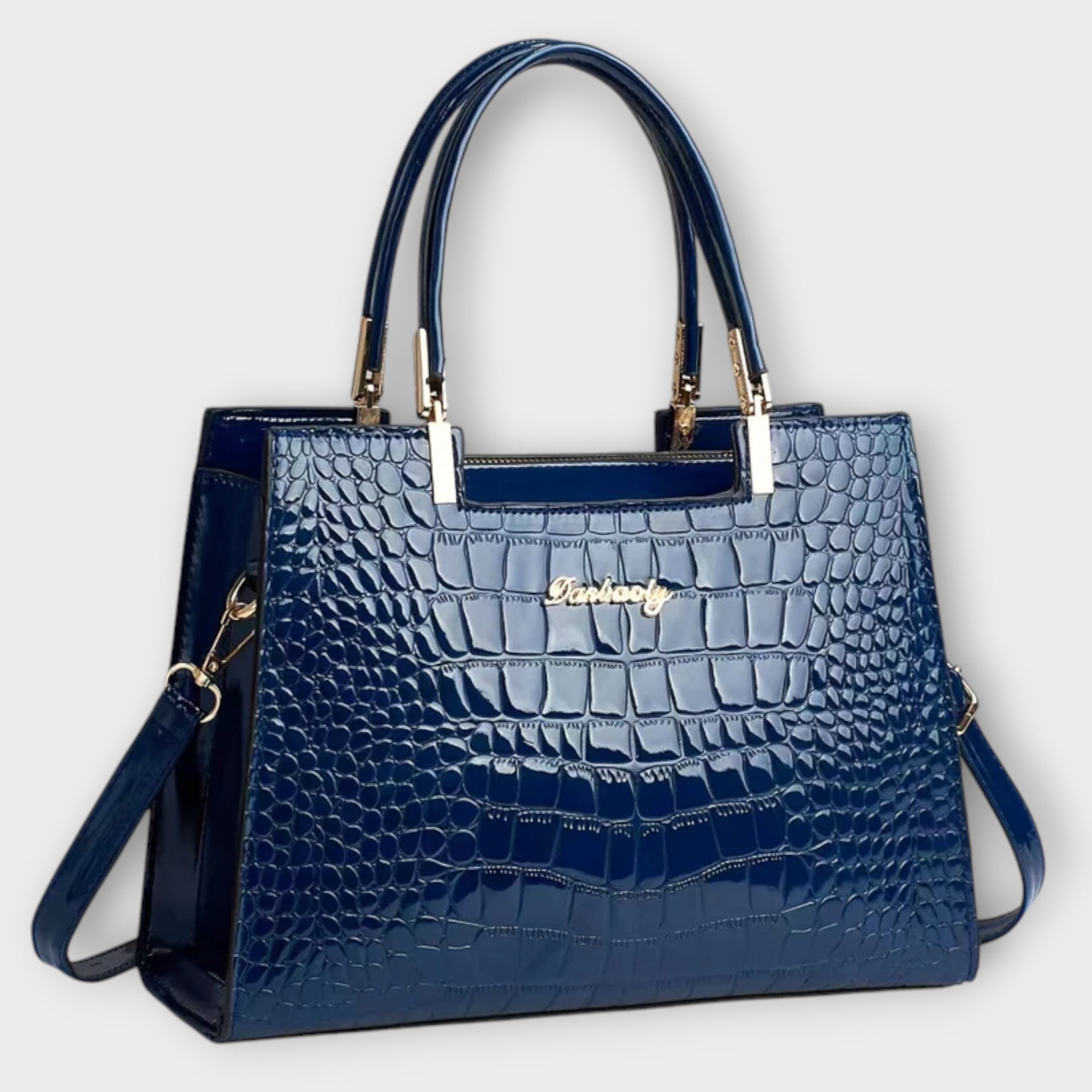 Maison La Veine™ | Sac Croco Brillant à Main