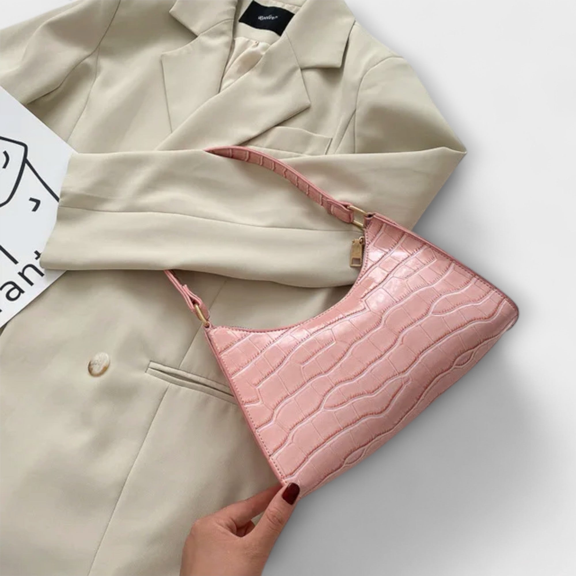 Maison La Veine™ | Sac Brillant en Cuir Élégant