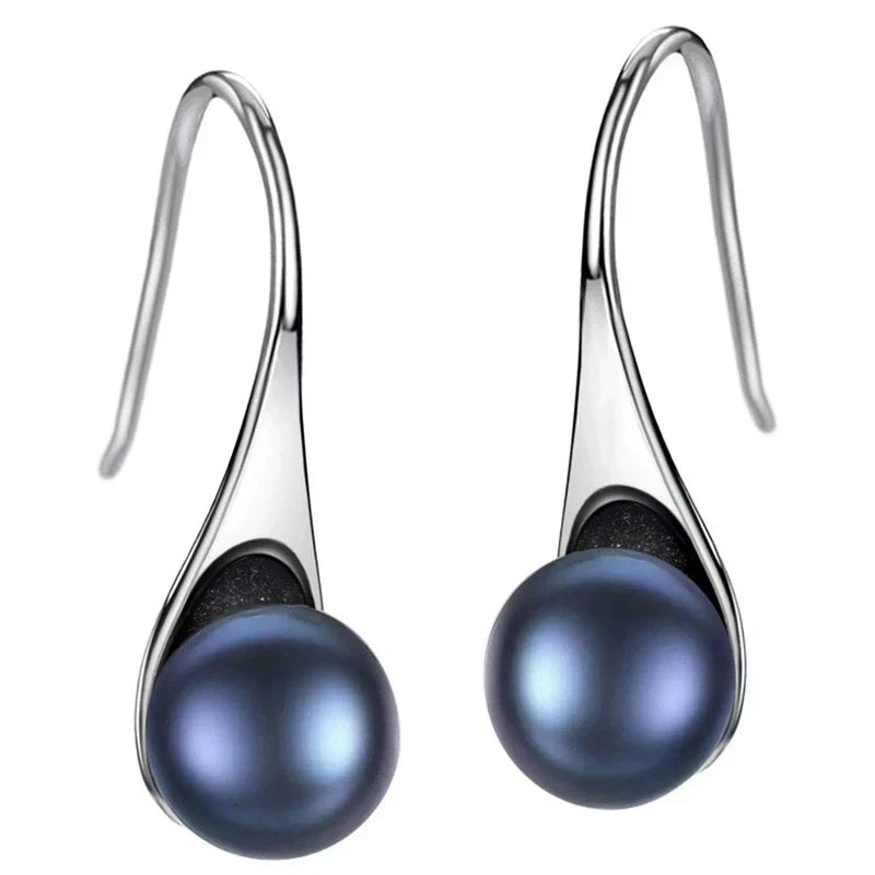 Maison La Veine™ | Boucles Pendantes Perle
