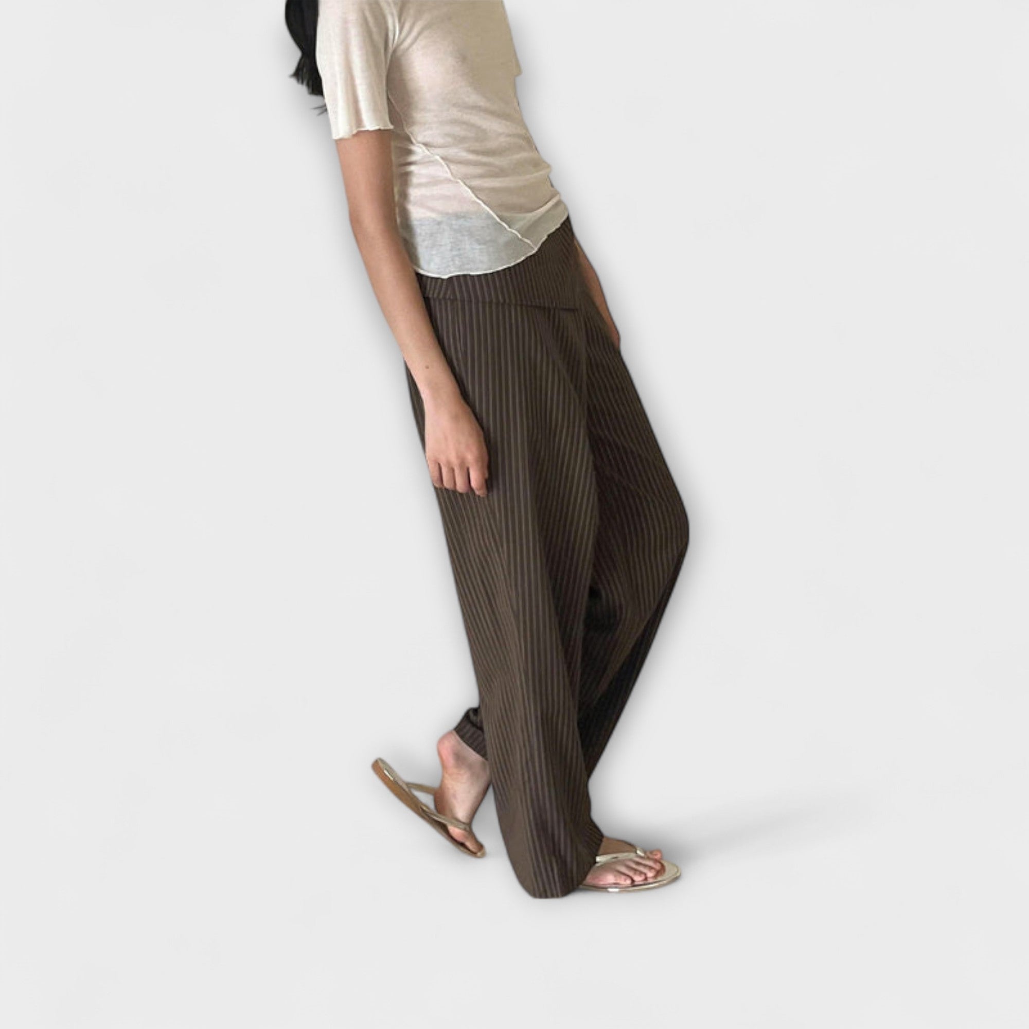 Maison La Veine™ | Pantalons Plissés Élégants Noémi