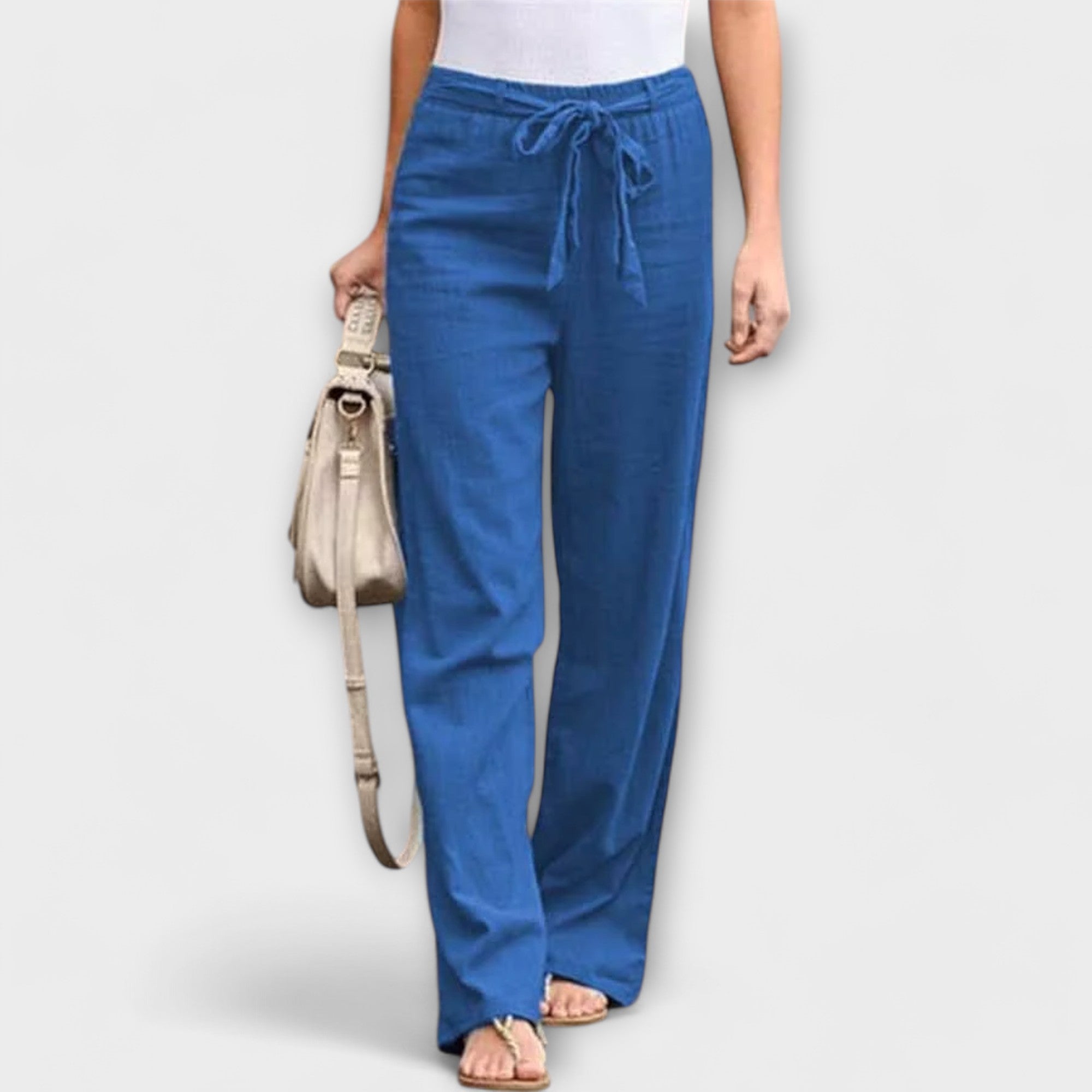 Maison La Veine™ | Pantalons Légers en Lin Loreen