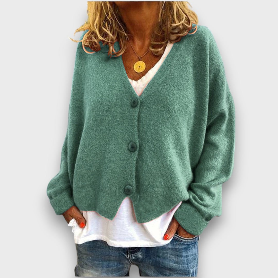 Maison La Veine™ | Cardigan en Maille Élégant