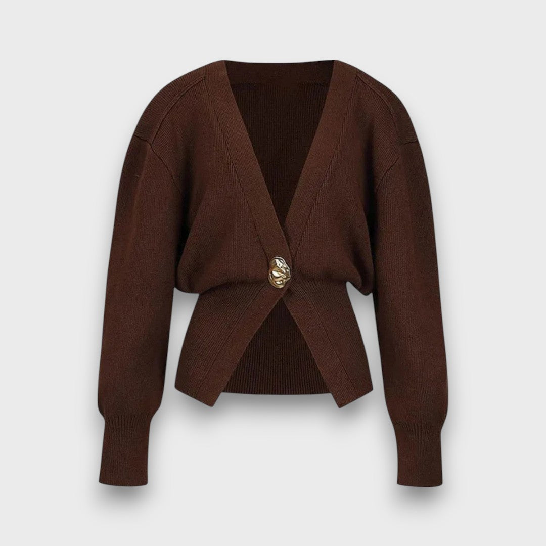 Maison La Veine™ | Cardigan Décolleté V Profond