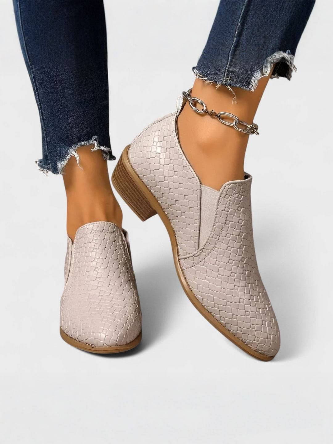 Maison La Veine™ | Mocassins élégants à talon bloc